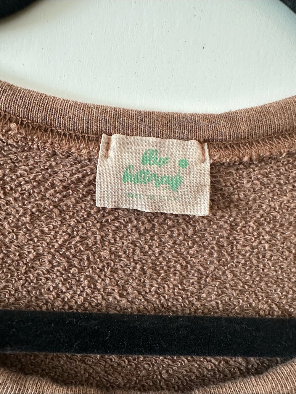 Fringe Pullover Sweatshirt - Brown - Picture 2 of 5